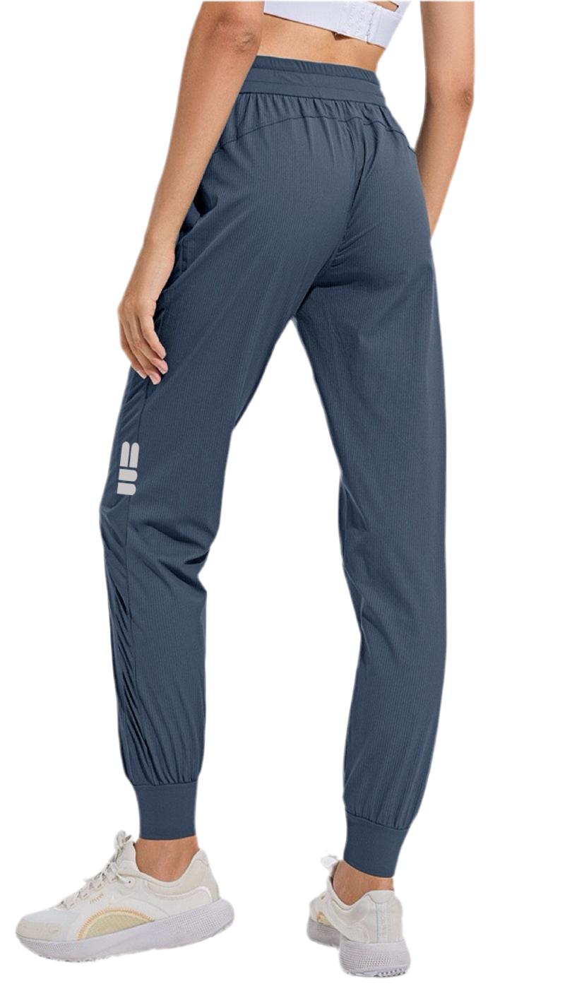 Mind Above Body™ Momentum Tapered Joggers — Steel Blue (Pre-Order)
