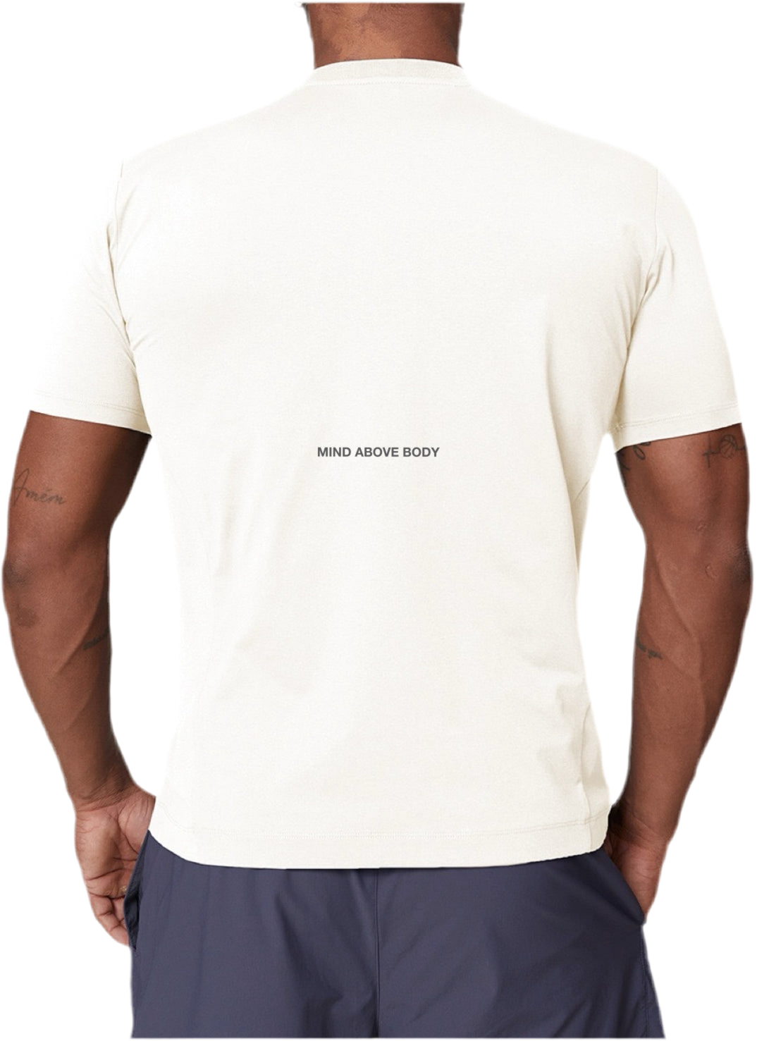 Men’s Performance Tee – Ivory White (Pre-Order)