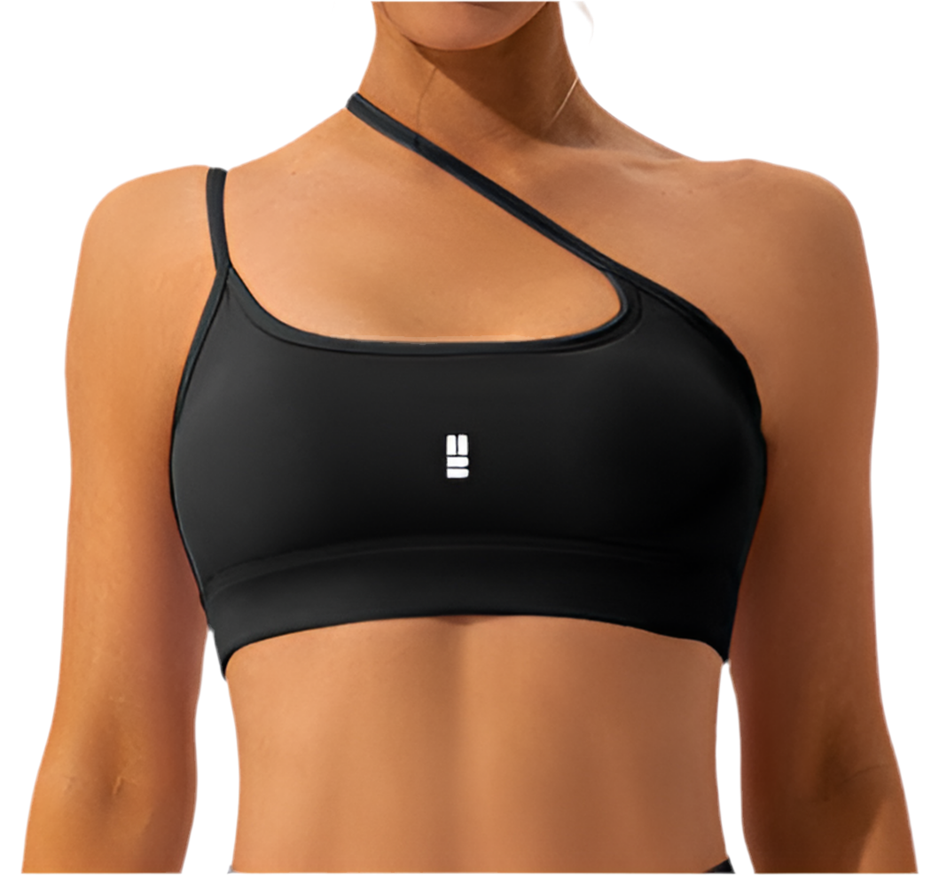 Mind Above Body™ Asymmetric Strap Sports Bra II (Pre-Order)