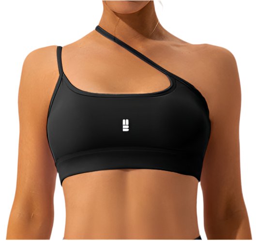Mind Above Body™ Asymmetric Strap Sports Bra II (Pre-Order)