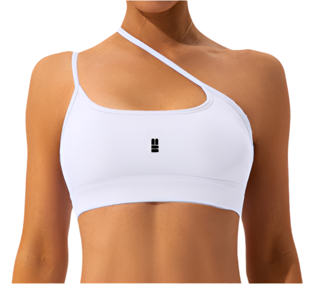 Mind Above Body™ Asymmetric Strap Sports Bra II (Pre-Order)