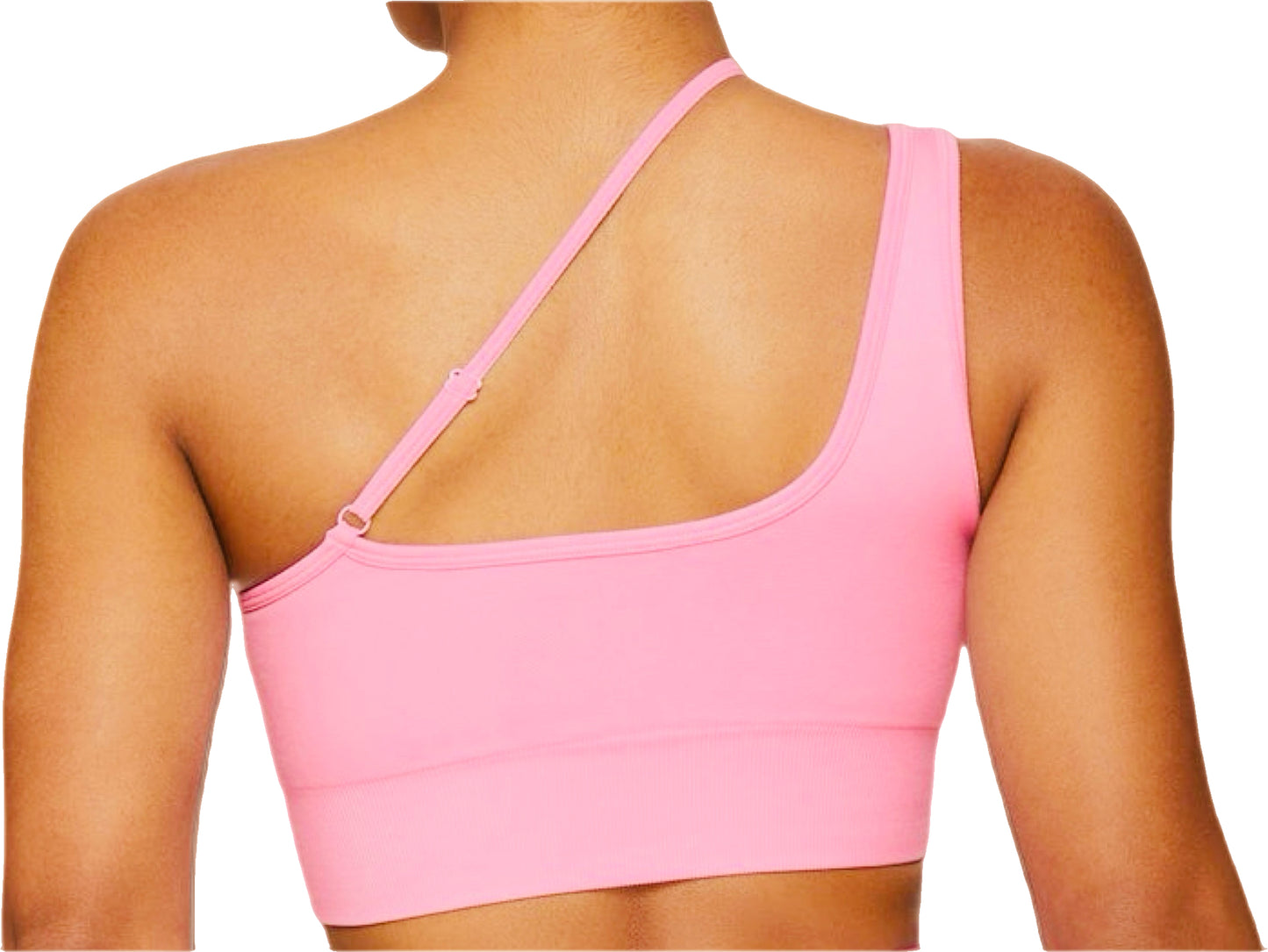 Mind Above Body™ Seamless Asymmetric Strap Sports Bra