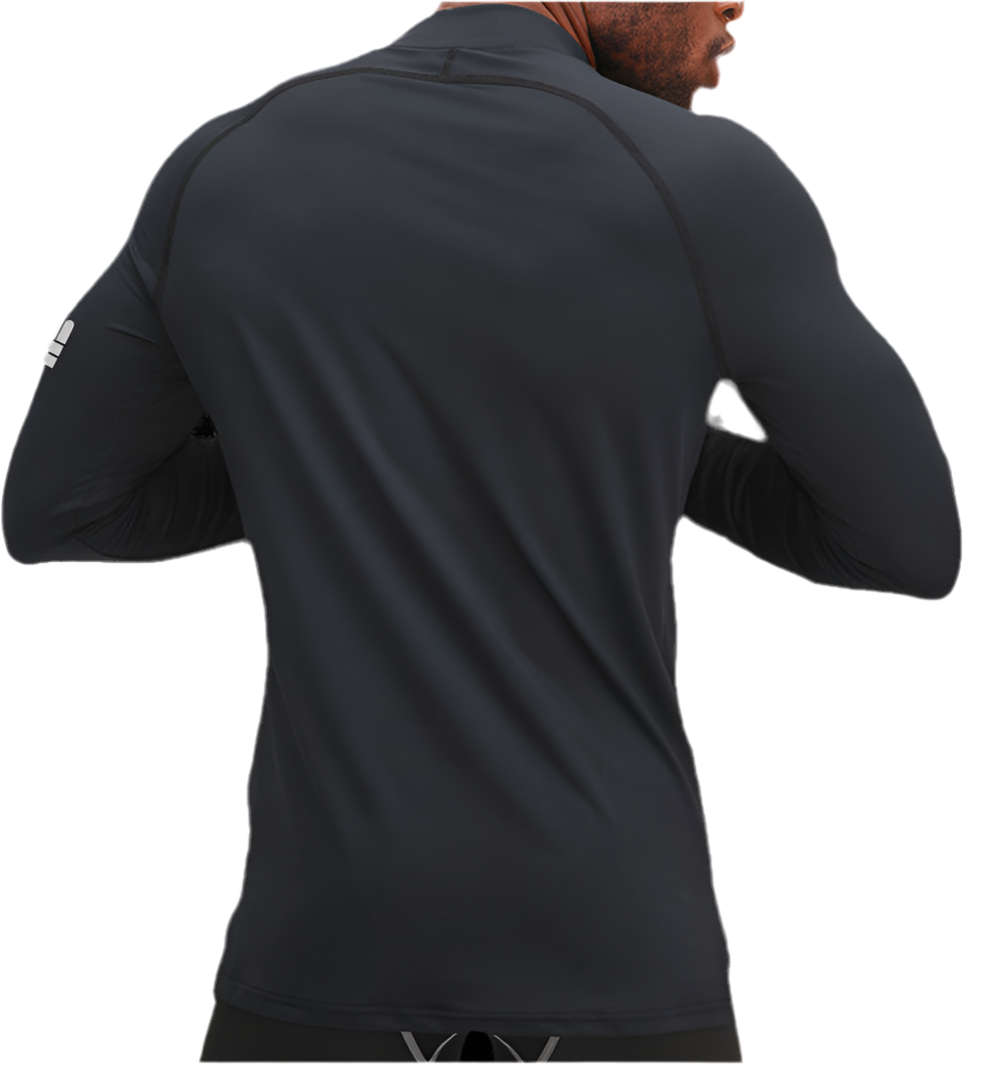 Mind Above Body™ Performance Quarter-Zip Top – Black (Pre Order)