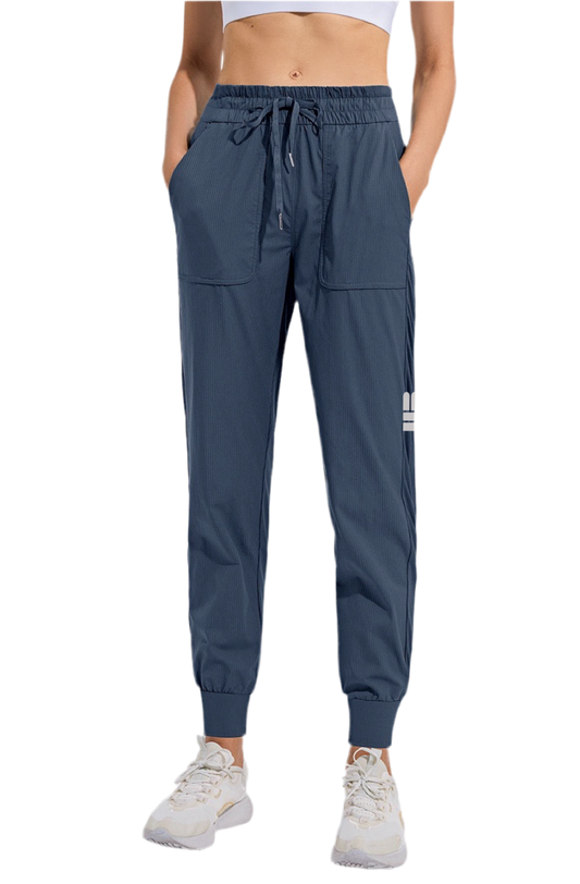 Mind Above Body™ Momentum Tapered Joggers — Steel Blue (Pre-Order)
