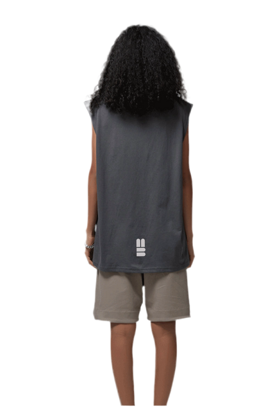 Mind Above Body™ Relaxed Fit Sleeveless Training Tank – Grey (Pre Order)