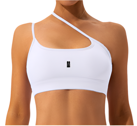 Mind Above Body™ Asymmetric Strap Sports Bra II (Pre-Order)