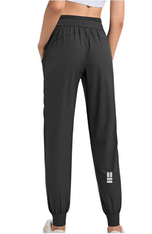 Mind Above Body™ Essential Lightweight Track Pants – Black (Pre-Order)